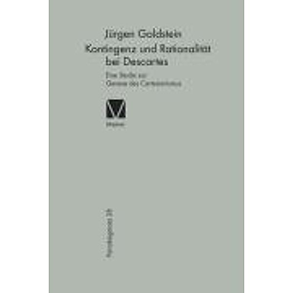 Goldstein, J: Kontingenz und Rationalität bei Descartes, Jürgen Goldstein