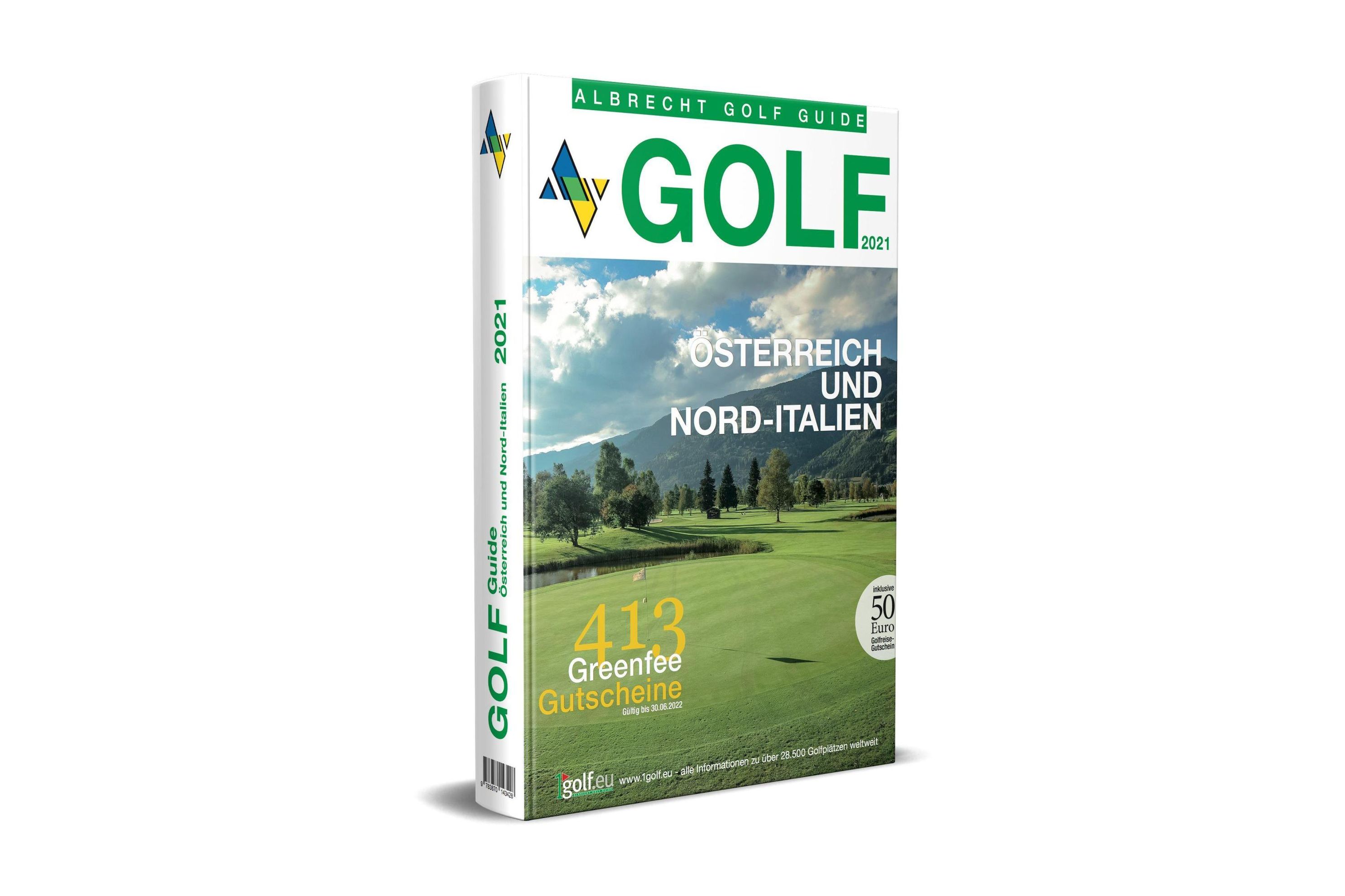 Golf Guide Österreich und Nord-Italien 2021 Buch versandkostenfrei