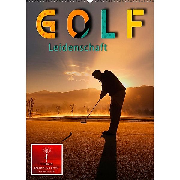 Golf Leidenschaft (Wandkalender 2023 DIN A2 hoch), Peter Roder