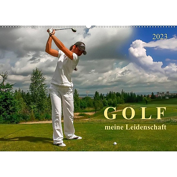Golf - meine Leidenschaft (Wandkalender 2023 DIN A2 quer), Peter Roder