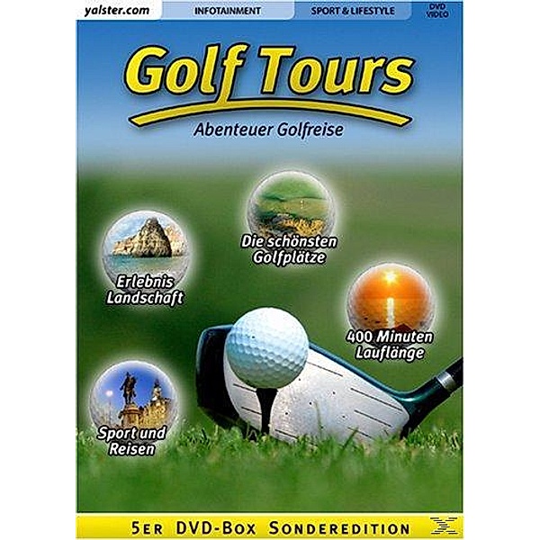 Golf Tours - Abenteuer Golfreise DVD-Box