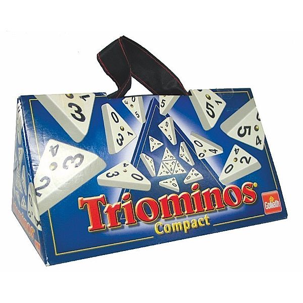 Piatnik, Goliath Toys Goliath - Triominos Compact, Legespiel