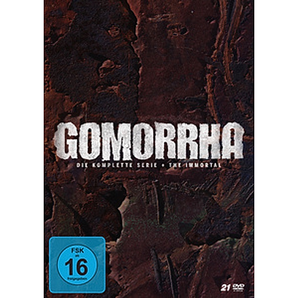 Gomorrha - Die komplette Serie + The Immortal, Roberto Saviano