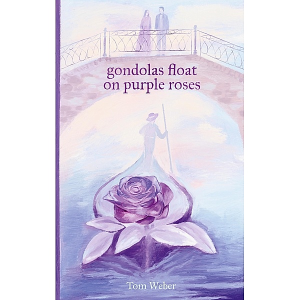 gondolas float on purple roses, Tom Weber