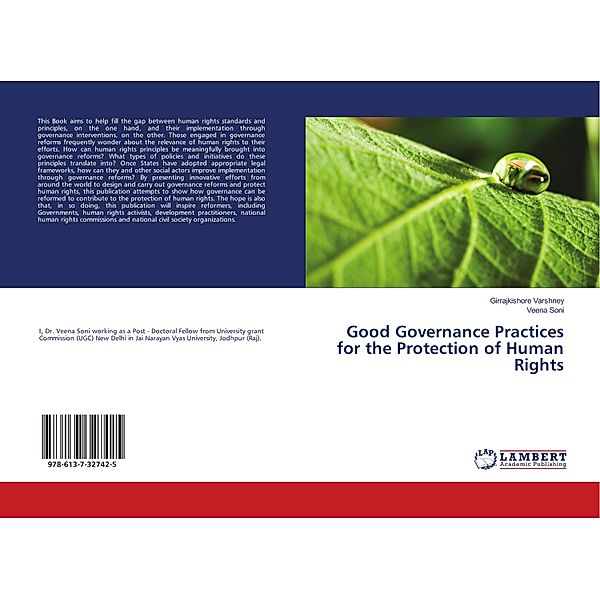 Good Governance Practices for the Protection of Human Rights, Girrajkishore Varshney, Veena Soni