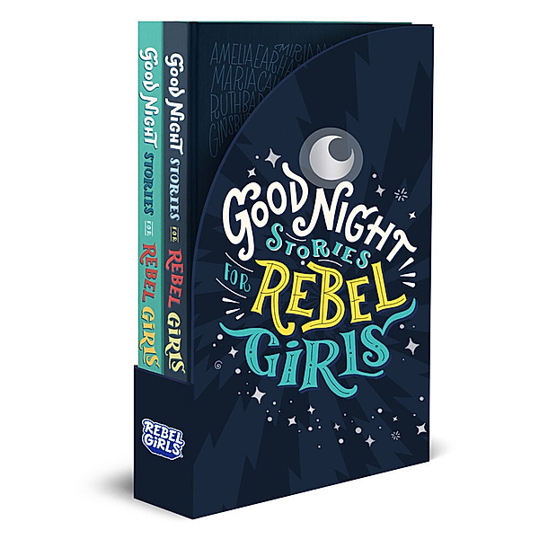 Good Night Stories for Rebel Girls 2-Book Gift Set, Francesca Cavallo, Elena Favilli