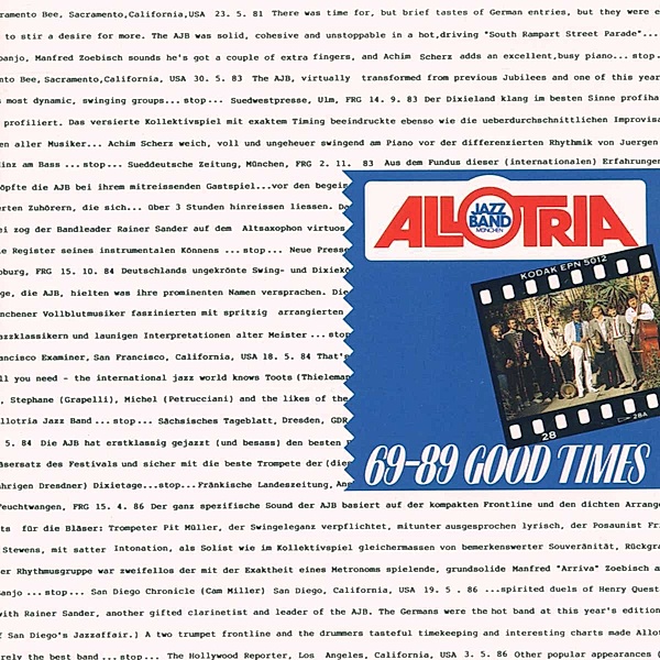 Good Times,69-89, Allotria Jazz Band