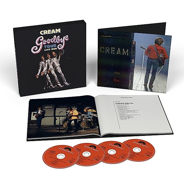 Goodbye Tour - Live 1968 (Limited Edition Box, 4 CDs), Cream