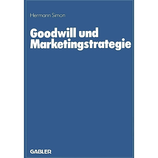 Goodwill und Marketingstrategie, Hermann Simon