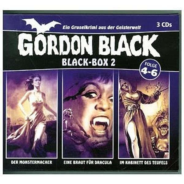 Gordon Black - Black-Box, 3 Audio-CDs (Sammler-Edition), Gordon Black