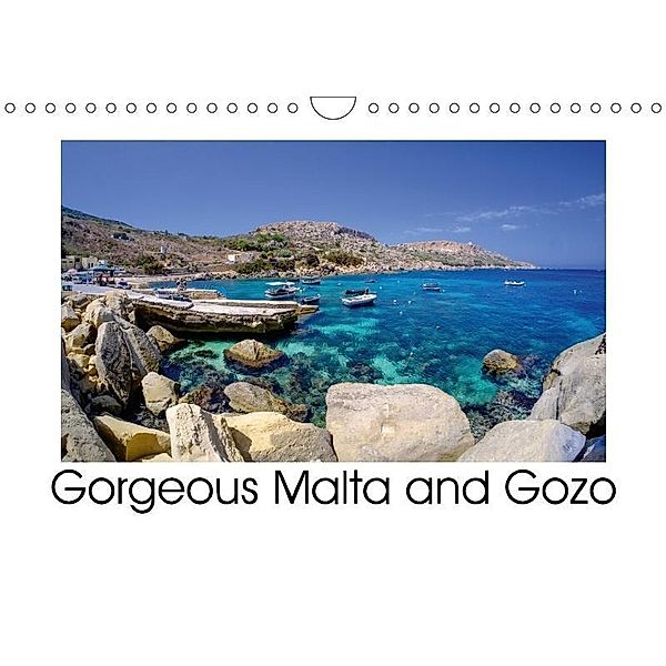 Gorgeous Malta and Gozo (Wall Calendar 2017 DIN A4 Landscape), Christoph Papenfuss