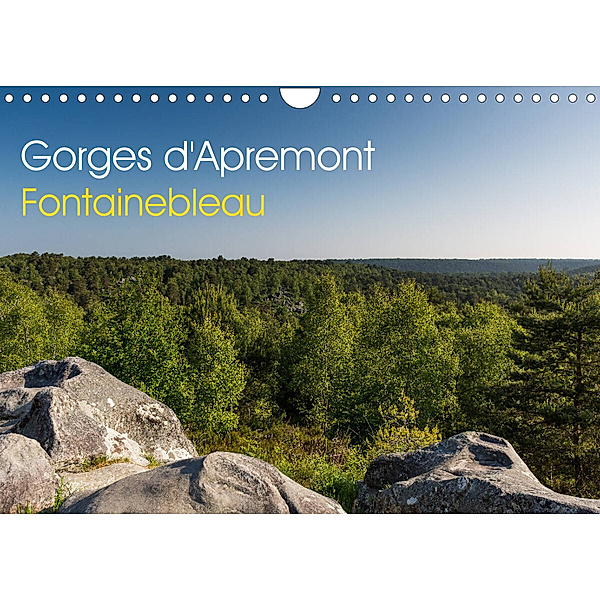Gorges d'Apremont - Fontainebleau (Calendrier mural 2023 DIN A4 horizontal), Djamal Makhloufi