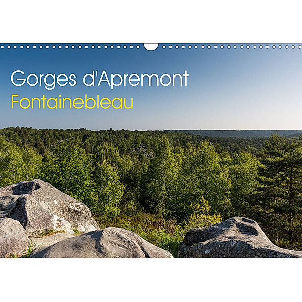 Gorges d'Apremont - Fontainebleau (Calendrier mural 2023 DIN A3 horizontal), Djamal Makhloufi
