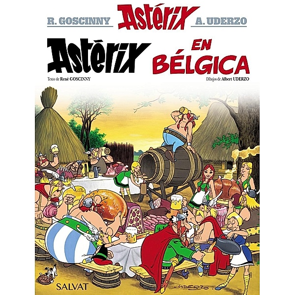 Goscinny: Astérix 24 en Bélgica, Rene Goscinny, Albert Uderzo