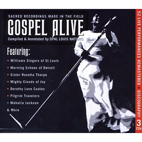 Gospel Alive-Sacred Recordings Made In The Field, Diverse Interpreten