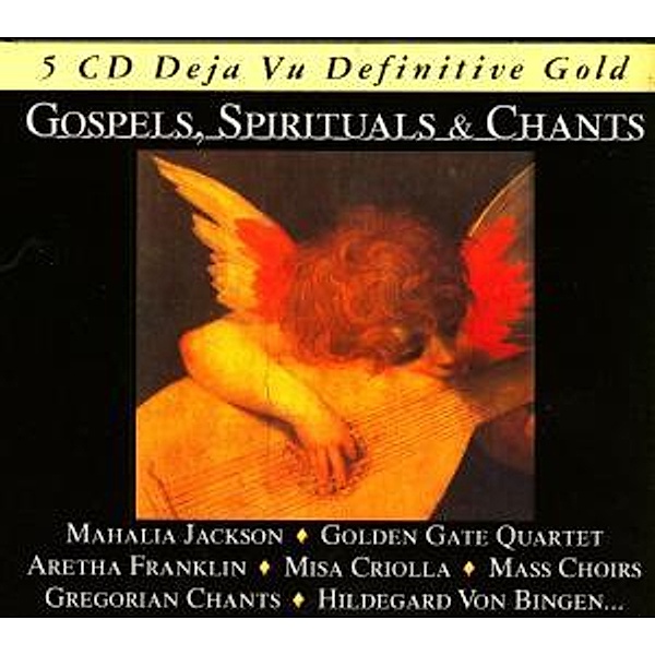 Gospels, Spirituals & Chants, 5 CDs, Diverse Interpreten