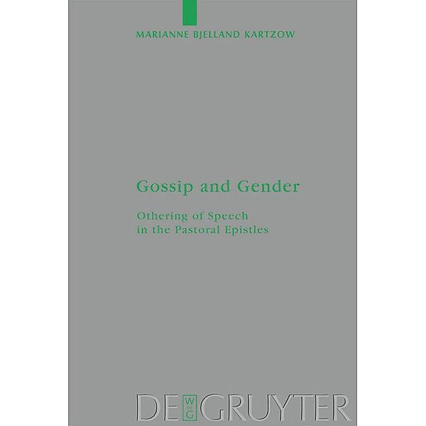 Gossip and Gender, Marianne Bjelland Kartzow