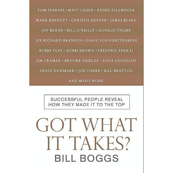 Got What It Takes?, Bill Boggs