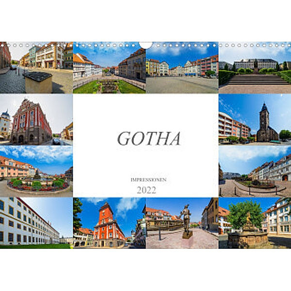 Gotha Impressionen (Wandkalender 2022 DIN A3 quer), Dirk Meutzner