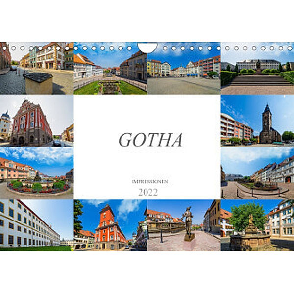 Gotha Impressionen (Wandkalender 2022 DIN A4 quer), Dirk Meutzner