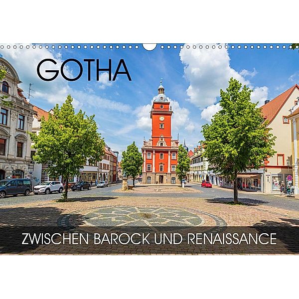 Gotha - zwischen Barock und Renaissance (Wandkalender 2020 DIN A3 quer), Val Thoermer