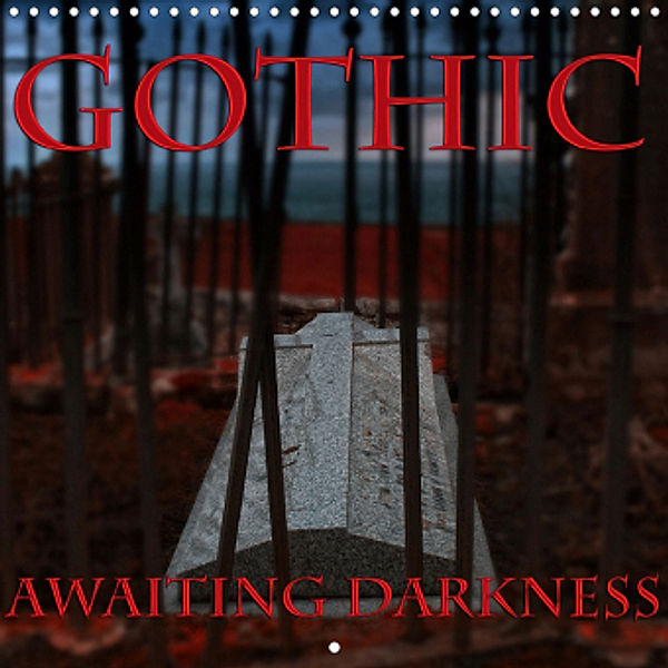 Gothic - Awaiting Darkness (Wall Calendar 2021 300 × 300 mm Square), Martina Cross