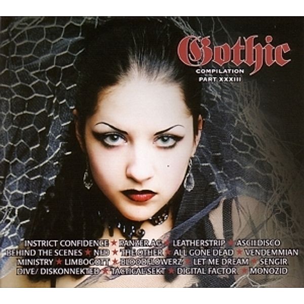 Gothic Compilation 33, Diverse Interpreten