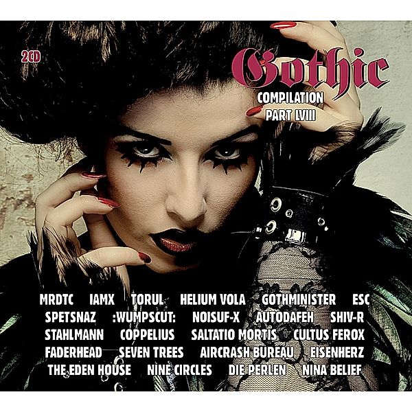 Gothic Compilation 58, Diverse Interpreten