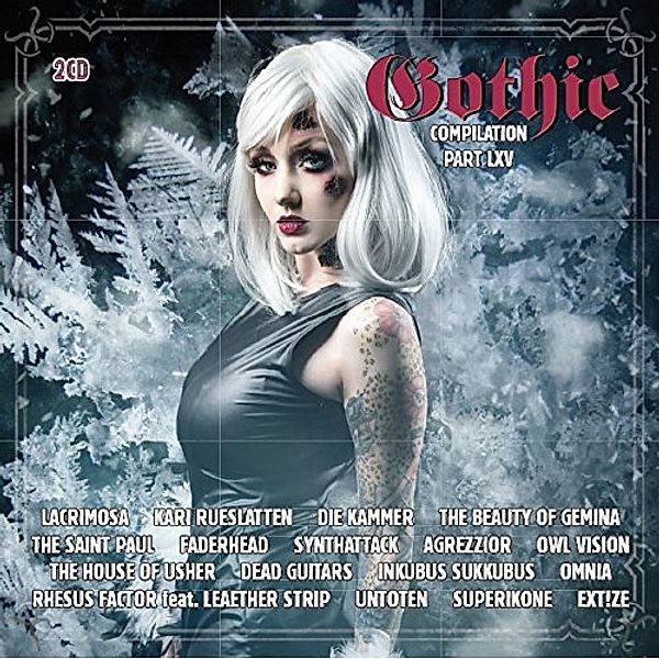 Gothic Compilation 65, Diverse Interpreten