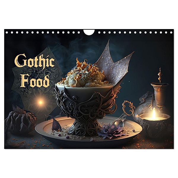 Gothic Food (Wandkalender 2025 DIN A4 quer), CALVENDO Monatskalender, Calvendo, selfscrum