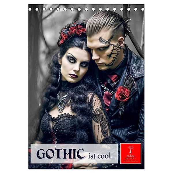 Gothic ist cool (Tischkalender 2024 DIN A5 hoch), CALVENDO Monatskalender, Peter Roder