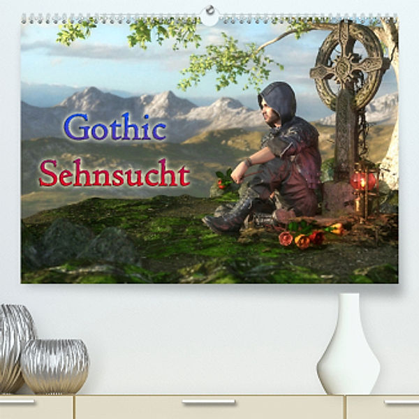 Gothic Sehnsucht (Premium, hochwertiger DIN A2 Wandkalender 2022, Kunstdruck in Hochglanz), Karsten Schröder