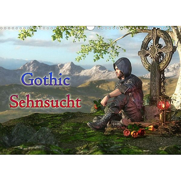 Gothic Sehnsucht (Wandkalender 2023 DIN A3 quer), Karsten Schröder