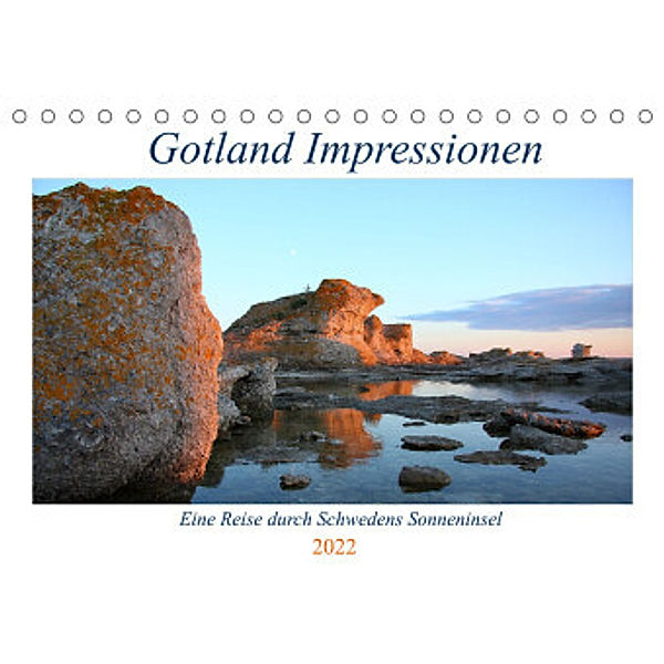 Gotland Impressionen (Tischkalender 2022 DIN A5 quer), Anja Thomßen