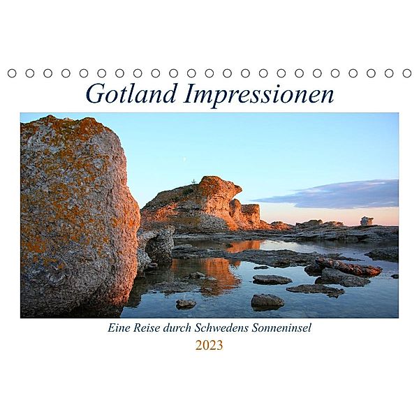 Gotland Impressionen (Tischkalender 2023 DIN A5 quer), Anja Thomßen