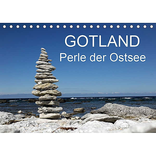 Gotland - Perle der Ostsee (Tischkalender 2019 DIN A5 quer), Helmut Harhaus