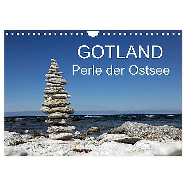 Gotland - Perle der Ostsee (Wandkalender 2025 DIN A4 quer), CALVENDO Monatskalender, Calvendo, Helmut Harhaus