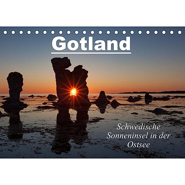 Gotland - Sonneninsel in der Ostsee (Tischkalender 2023 DIN A5 quer), Johann Schörkhuber