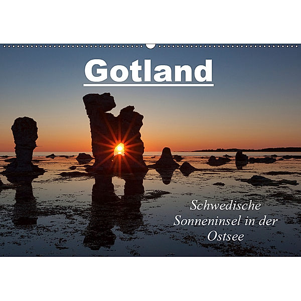 Gotland - Sonneninsel in der Ostsee (Wandkalender 2019 DIN A2 quer), Johann Schörkhuber