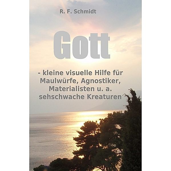 Gott - kleine visuelle Hilfe für Maulwürfe, Agnostiker, Materialisten u. a. sehschwache Kreaturen, R. F. Schmidt