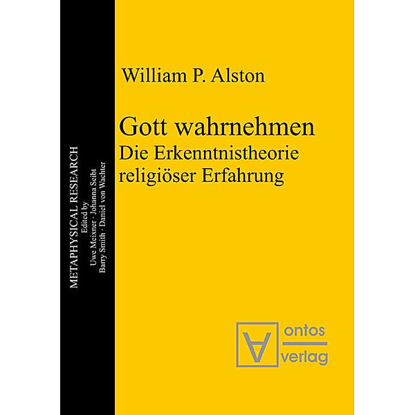 Gott wahrnehmen, William P. Alston