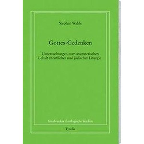 Gottes-Gedenken, Stephan Wahle