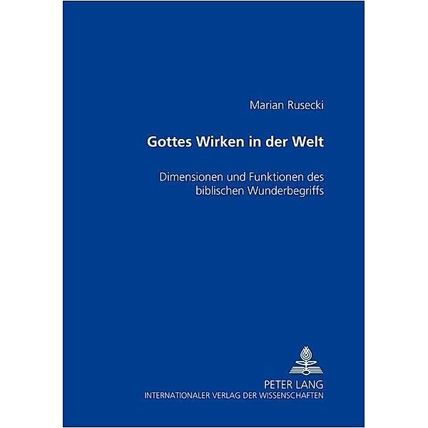 Gottes Wirken in der Welt, Marian Rusecki