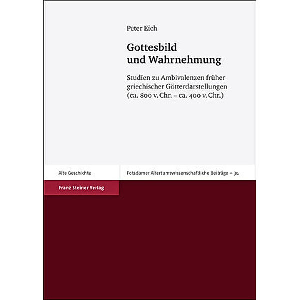 Gottesbild und Wahrnehmung, Peter Eich