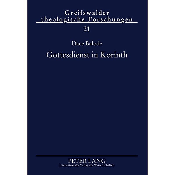 Gottesdienst in Korinth, Dace Balode