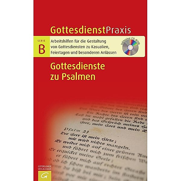 Gottesdienste zu Psalmen, m. CD-ROM