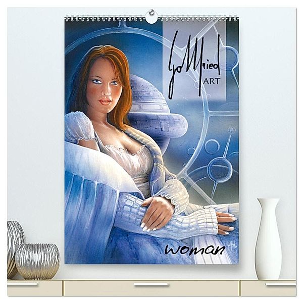 Gottfried ART woman (hochwertiger Premium Wandkalender 2024 DIN A2 hoch), Kunstdruck in Hochglanz, Michael Gottfried