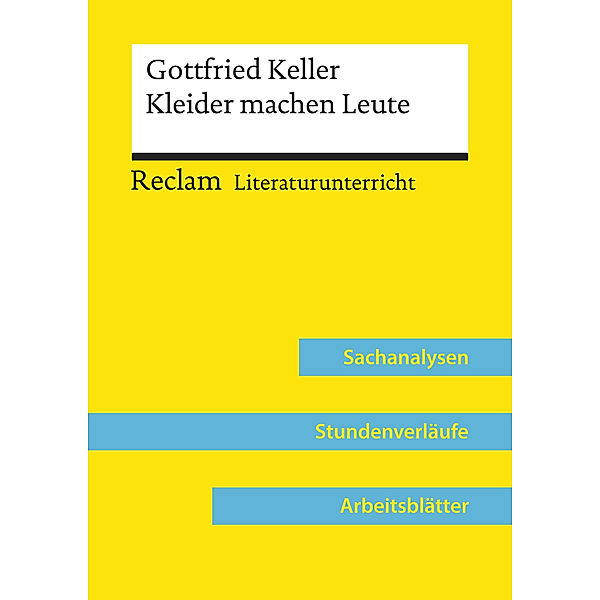 Gottfried Keller: Kleider machen Leute (Lehrerband), Barbara Häckl