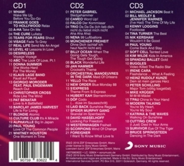 Gottschalks große 80er Hits 3 CDs von Diverse Interpreten | Weltbild.de