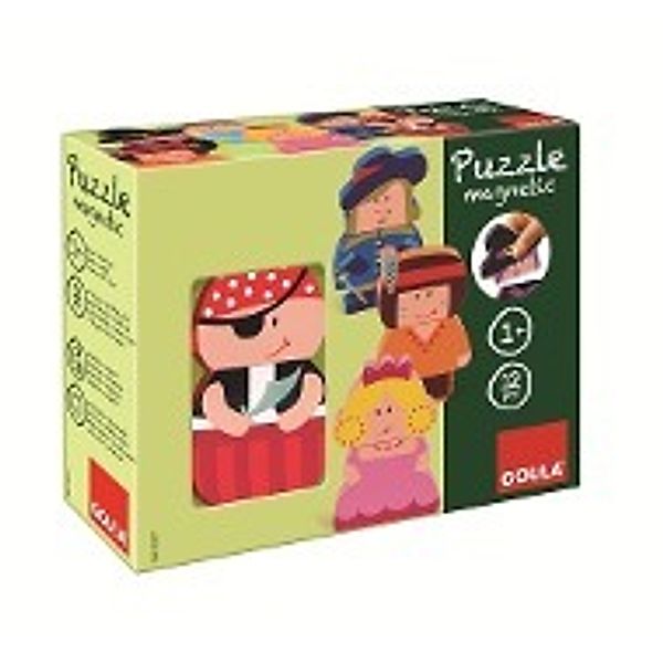 GOULA Magnetisches Puzzle Charaktere